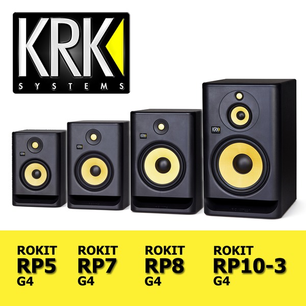 Nueva generación de monitores KRK Systems Rokit